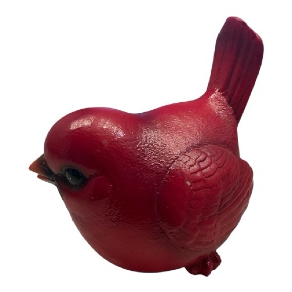 Resin Red Bird - Picture 3 of 9